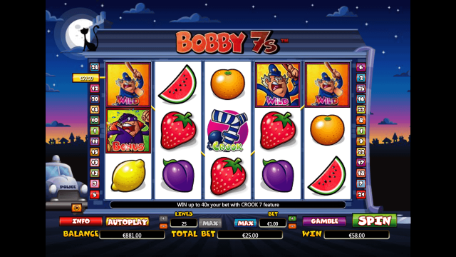 Игровой аппарат Bobby 7s