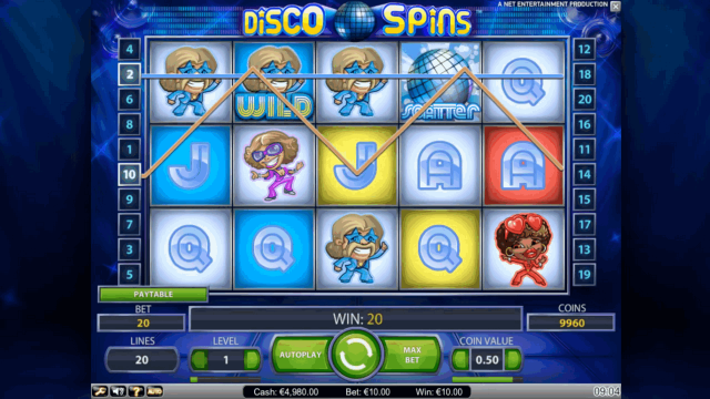 Игровой аппарат Disco Spins