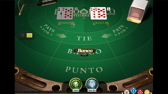 Онлайн автомат Punto Banco Professional Series