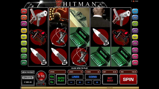 Игровой аппарат Hitman
