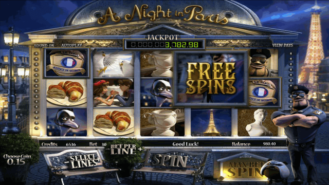 Игровой автомат A Night In Paris
