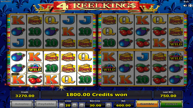 Игровой автомат 4 Reel Kings