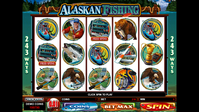 Игровой аппарат Alaskan Fishing