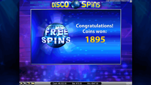 Игровой автомат Disco Spins