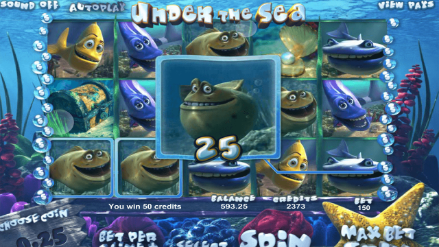 Популярный слот Under The Sea