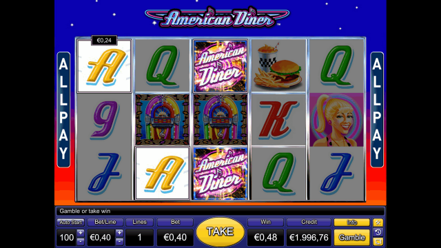 Игровой автомат American Diner