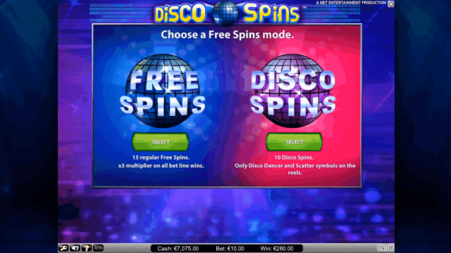 Онлайн аппарат Disco Spins