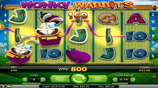 Онлайн слот Wonky Wabbits