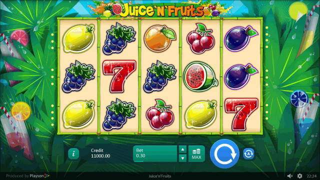 Игровой слот Juice 'N' Fruits