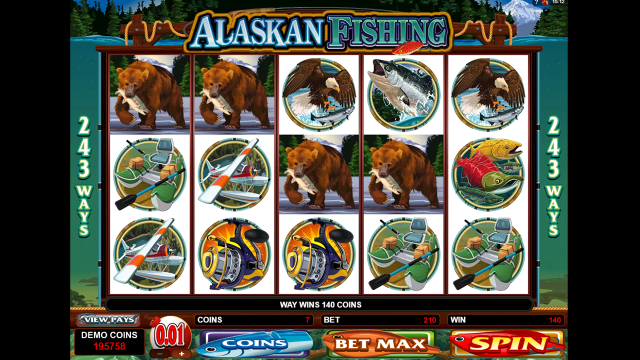 Игровой аппарат Alaskan Fishing